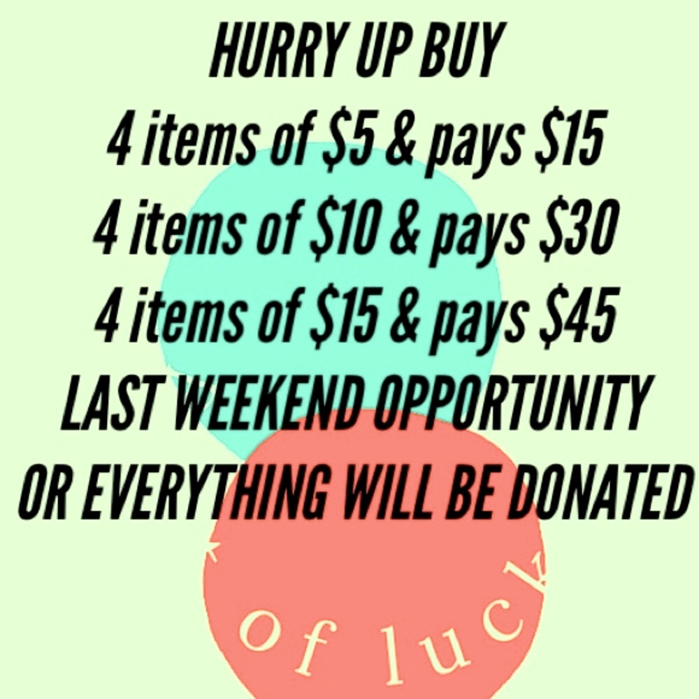WEEKEND SALE